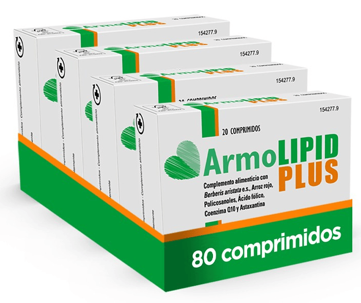 Armolipid Plus Colesterol 4x20 Comprimidos