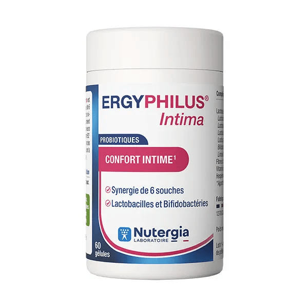 Ergyphilus Intima Probiotiques confort intime 60 gélules