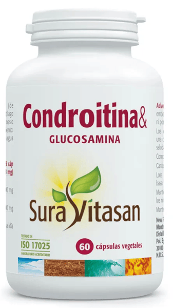 Sura Vitasan Condroitina & Glucosamina 60 Cápsulas