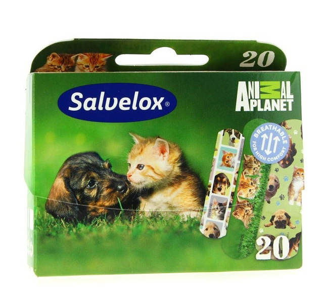 Salvelox 20 Apósitos Animal Planet