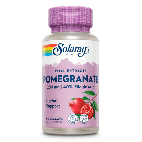 En Oferta Solaray Pomegranate 200 Mg 60 Cápsulas Vegetales