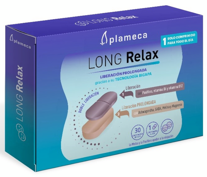 Plameca Long Relax 30 Comprimidos