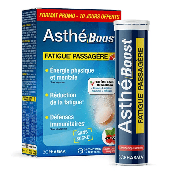 Asthé boost effervescent 30 comprimés 4