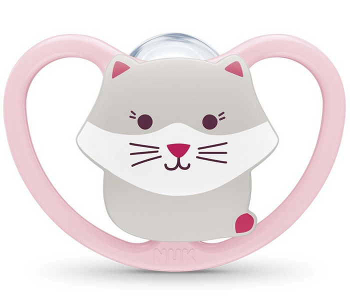 Nuk Chupete Space Silicona 0-6m Gatito