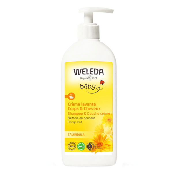 Crème Lavante Corps et Cheveux Calendula 400ml 8