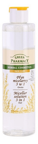 Greenpharmacy Agua Micelar 3 en 1 Avena 250 ml