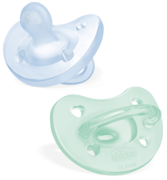 Chicco Azul Chupete Physioforma Soft 2-6M 2 Uds