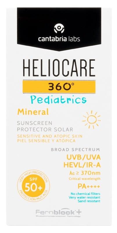 Thumbnail 1 de Heliocare 360 Pediatrics Protector solar SPF50+ 2x50 ml