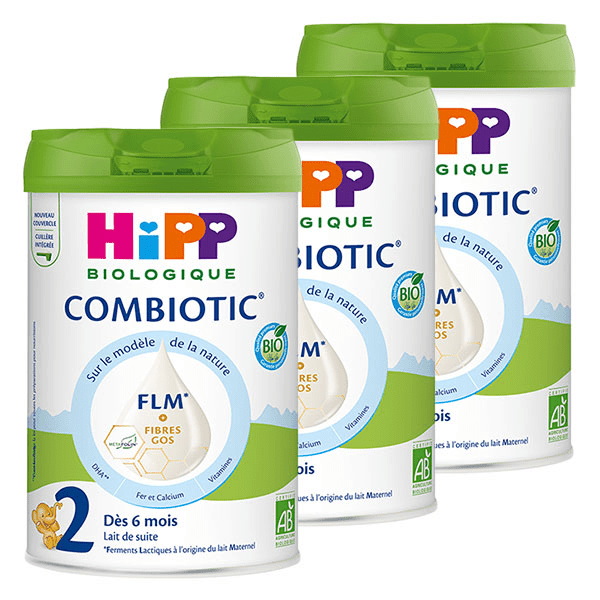 Lait 2 COMBIOTIC® FLM boîte 800 g - Lot de 3