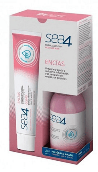 Sea4 Pasta Encías 75 ml + Colutorio 100 ml