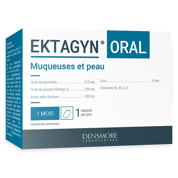 Ektagyn Oral ancien Suvéal Sicca Pour la peau & les Mucqueuses 1 mois 5
