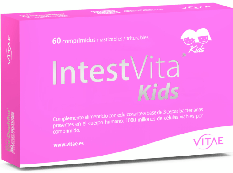 Vitae IntestVita Kids Probióticos Infantiles 60 Comprimidos