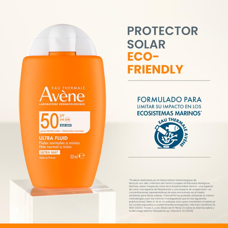 Thumbnail 1 de Avène Solar Fluido Invisible Ultra Mat SPF50+ - Protección Solar ☀️