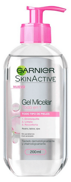Garnier Rosa Skin Active Gel Micelar 200Ml