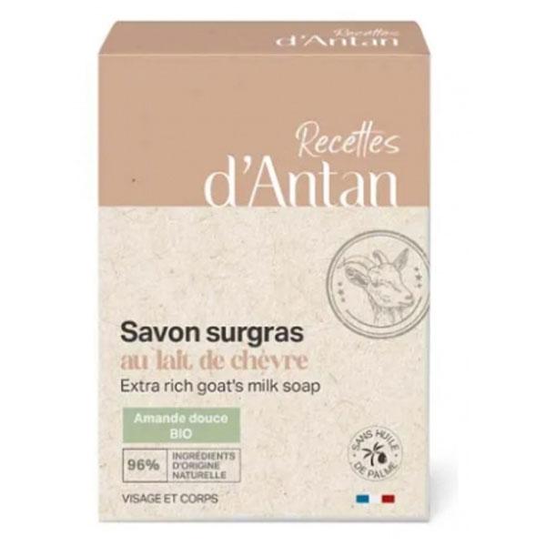 Recettes d'Antan savon Surgras Lait de chèvre Amande douce - pain 100g 2