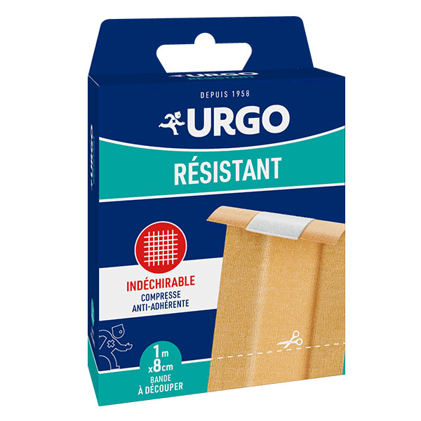 Premiers Soins Pansement Bande Résistante 8cm x 1m 4