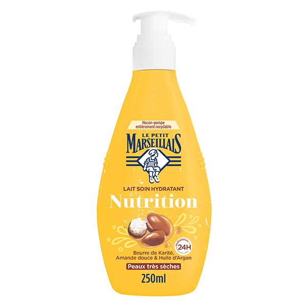 Lait Soin Corps Hydratant Nutrition 250 ml 3