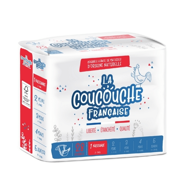 Couches Premium Taille 1 (2-5kg) - 28 unités 2