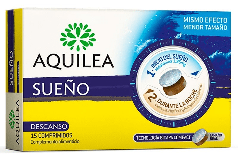 Aquilea Sueño 15 Comprimidos Bicapa
