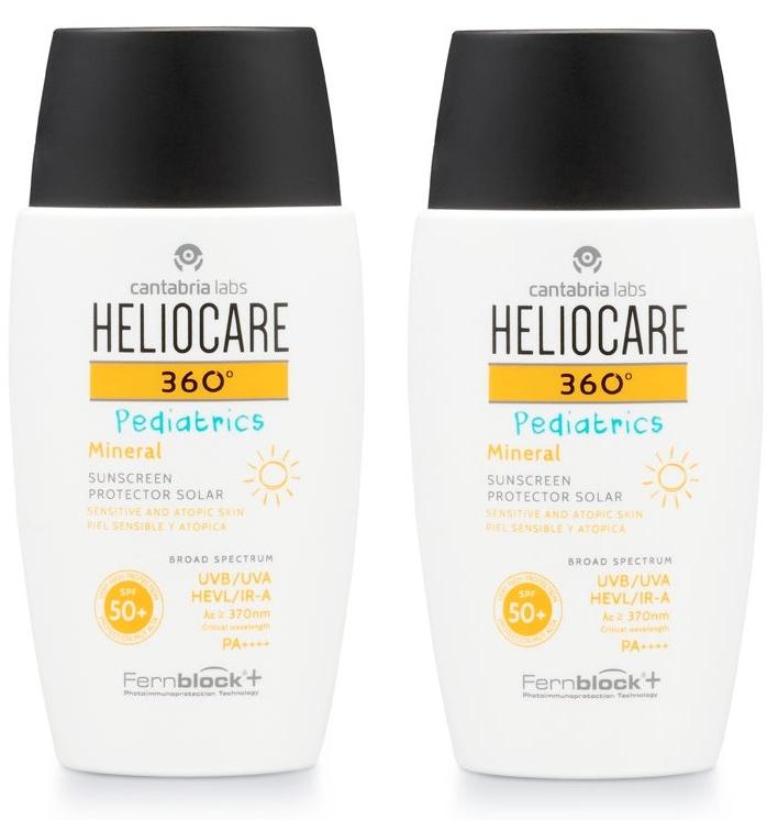 Imagen de Heliocare 360 Pediatrics Protector solar SPF50+ 2x50 ml en OfertitasTOP