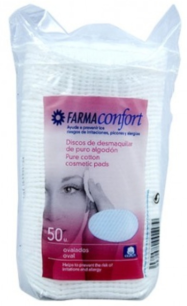 Farmaconfort Discos Desmaquillantes 50 Unidades