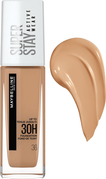 Maybelline Superstay ActiveWear 30H Base de Maquillaje Tono 36 Warm Sun 30 ml
