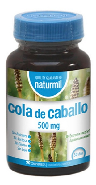 Naturmil  Cola De Caballo 500mg 90 Comprimidos