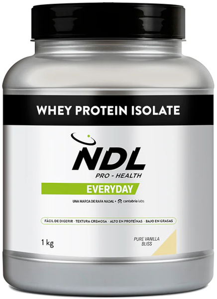 NDL Pro-Health Wey Proteína Isolada Pure Vanilla Bliss 1 Kg