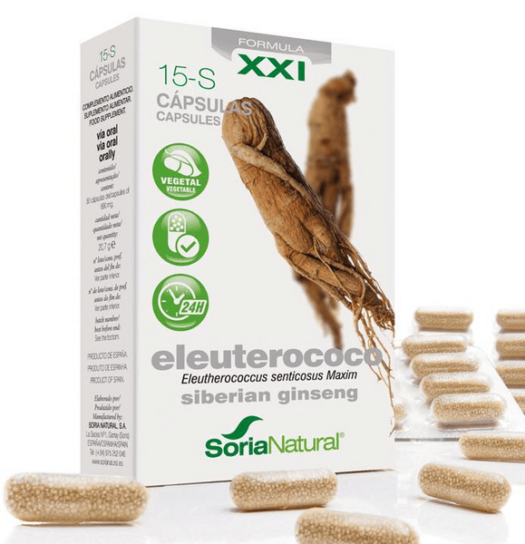 En Oferta Soria Natural 15-S Eleuterococo 30 Cápsulas