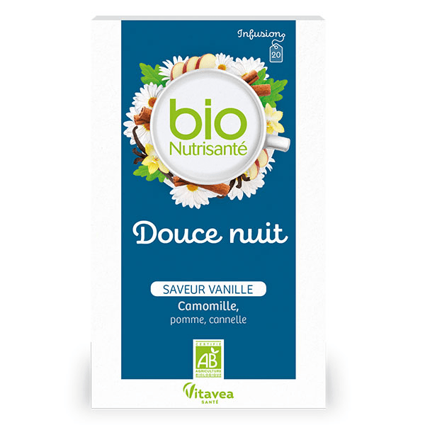 Bionutrisanté Infusion Douce nuit saveur vanille 20 sachets 2