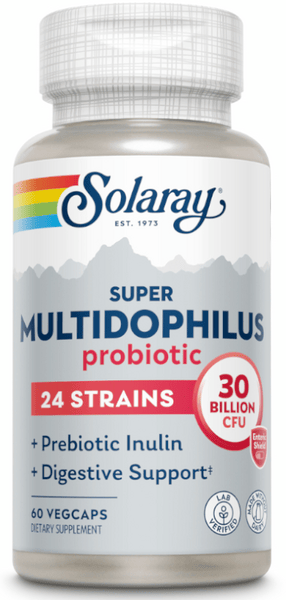 Solaray Super Multidophilus 24 Probióticos 60 Cápsulas Vegetales - Imagen 3