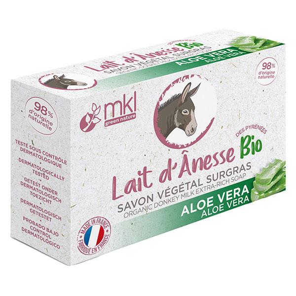 MKL Savon Lait d'Ânesse Savon Végétal Aloe Vera 100g 4