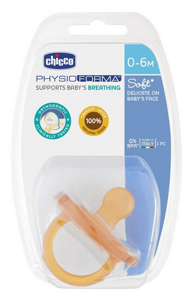 Chicco Chupete Todo Goma 0- 6m Anatómico
