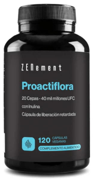 Zenement Proactiflora Probióticos 120Vcaps - Imagen 3
