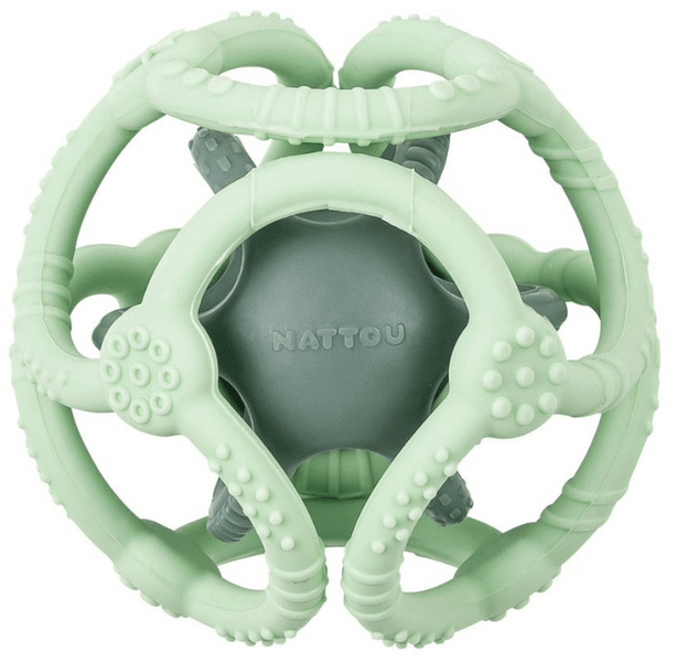 Nattou Mordedores con Pelota Mint 2 uds