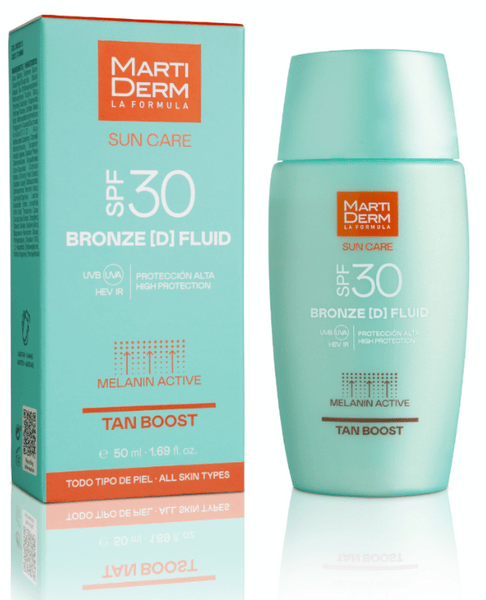 Martiderm Azul Sun Care Bronzed Fluid Spf30 50 Ml