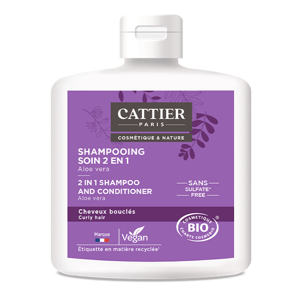 Shampoing Soin 2 en 1 Cheveux Bouclés Bio 250ml 5
