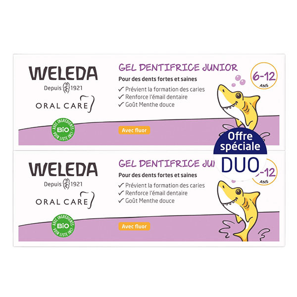 Duo Gel dentifrice Junior - 2x50 ml 4