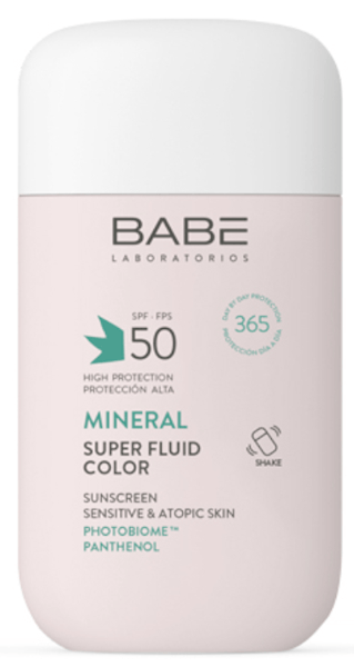 Babe Super Fluir Mineral Color SPF50 50 ml