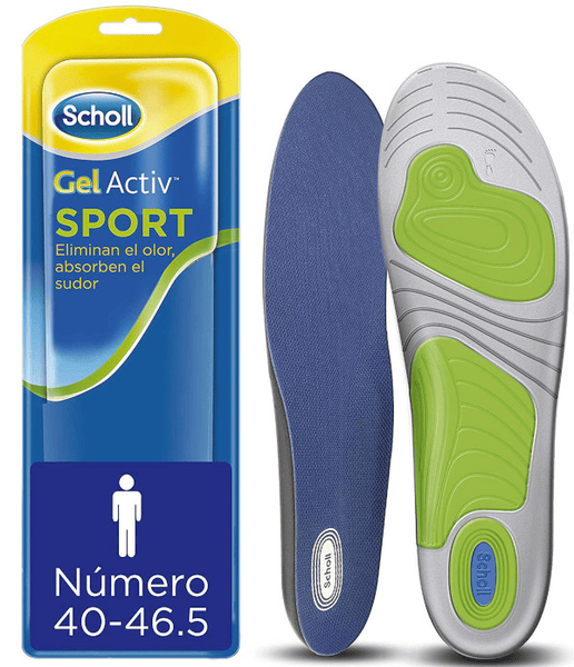 Scholl Plantillas Gel Activ Sport Hombre 1 Par (Talla 40-46,5)