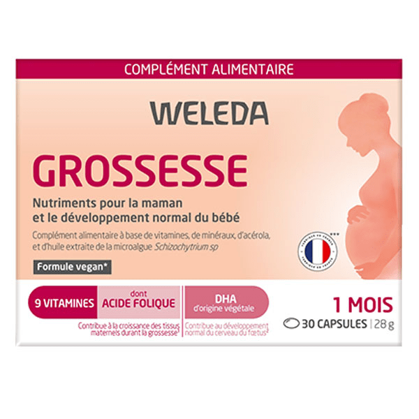 Complément alimentaire Grossesse - 1 mois - 30 capsules 2