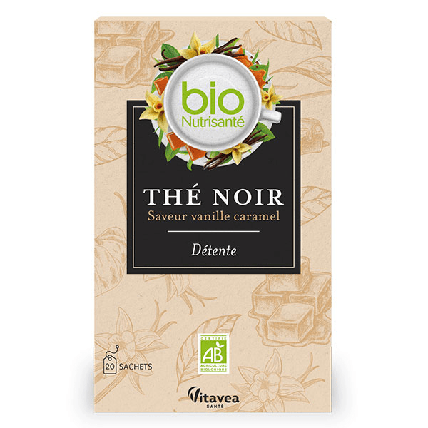 Bionutrisanté Thé noir saveur caramel 20 sachets 2