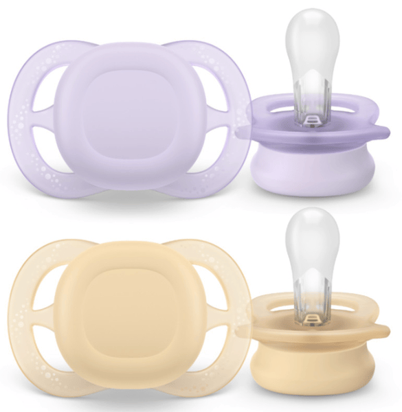 Philips Avent Chupete Ultra Start 0-2m Niña 2 uds