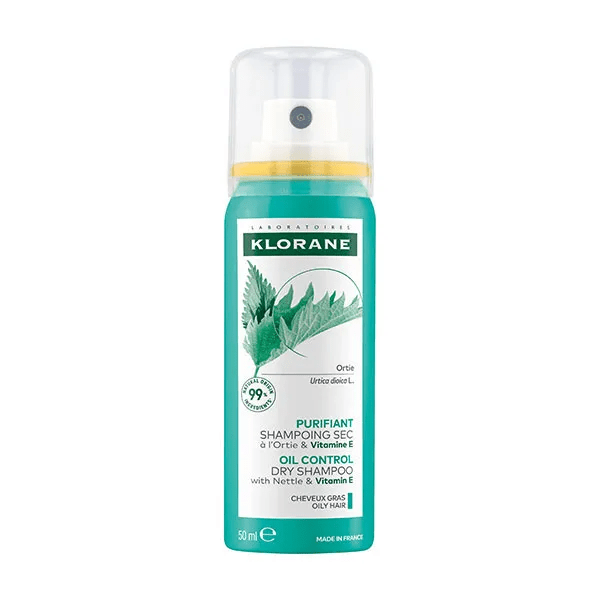 Shampoing sec purifiant Cheveux gras à l’Ortie et Vitamine E 50 ml 4