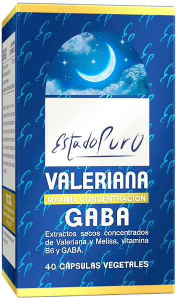 Estado Puro Valeriana Gaba 40 Cápsulas Vegetales