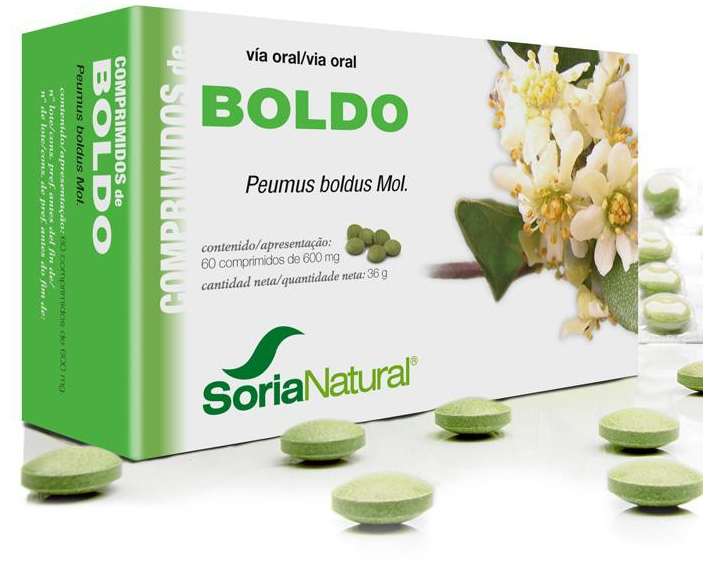 Soria Natural Boldo 60 Comprimidos