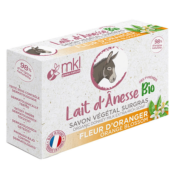 MKL Savon Lait d'Anesse Fleur d'Oranger 100g 4