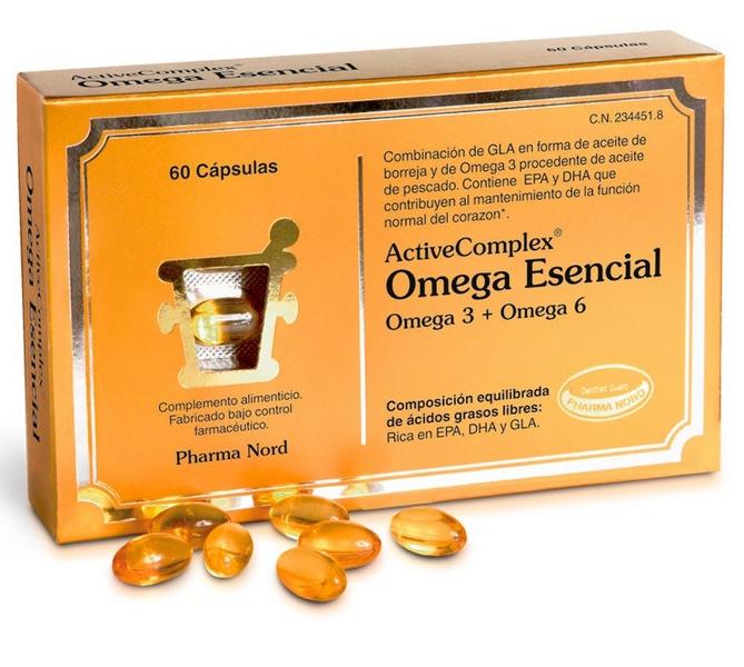 ActiveComplex® Omega Esencial 60 Cápsulas