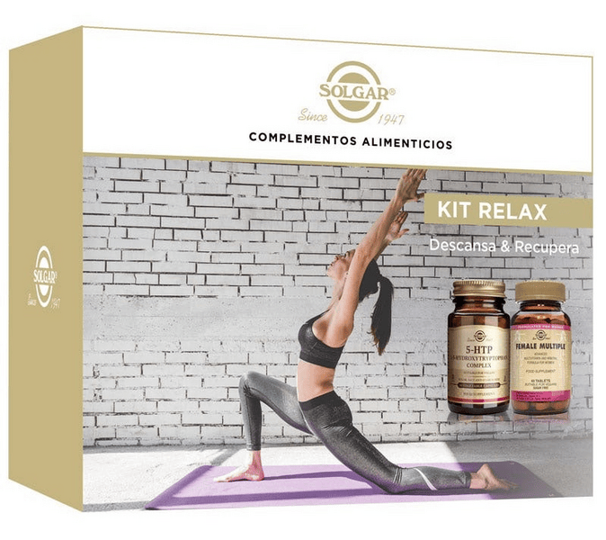 Solgar Pack Descanso 5-HTP + Female Multiple