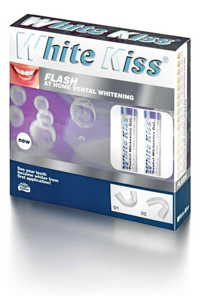 White Kiss Flash Con Féculas Y Gel